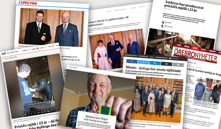 LRF Mjölk Guldmedalj, press 2026